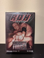 ROH Irresistible Forces 2006 DVD Ring Of Honor WWE AEW NXT TNA PWG ECW Samoa Joe