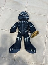 BLACK PANTHER Plush Figure Disney Jr Marvel RARE