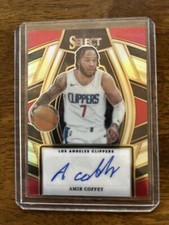 NBA Select 2024 Signature Series Amir Coffee Prizm Autograph #SSS-COF