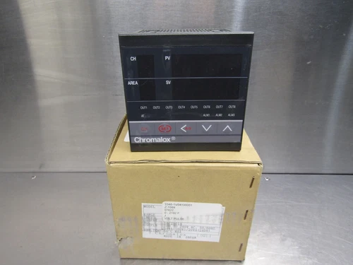 Chromalox Model 3340 Temperature Controller 1V04100001 Range 0-2192F