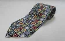MCR American Pharmaceuticals Jack Reagin Medical Doctor Hospital Silk Tie Gift