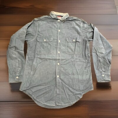 トップス 50s \"BIG MAC\" Cotton Work Shirt 50's BIG MAC SALT AND PEPPER CHAMBRAY WORK SHIRT – Swimmers