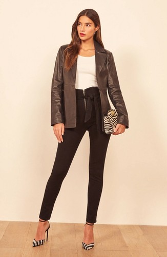 NWT Reformation Yasmin High Rise Waist 
