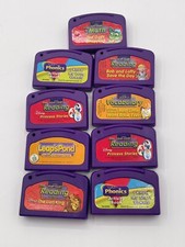 Lot Of 8 Leap Frog Leap Pad Leappad Game  Learning Cartridges 9