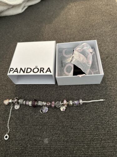 Authentic Pandora Bracelet With Authentic Pandora 