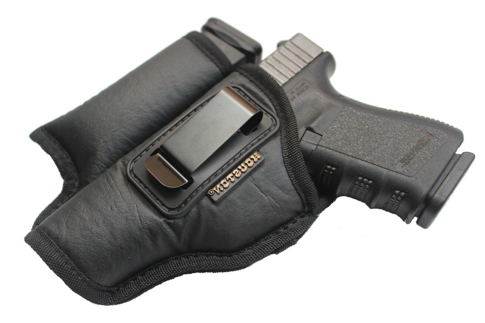 IWB Soft Houston Leather Holster with Magazine/Mag Pouch/Holder - Choose Model - Picture 13 of 34