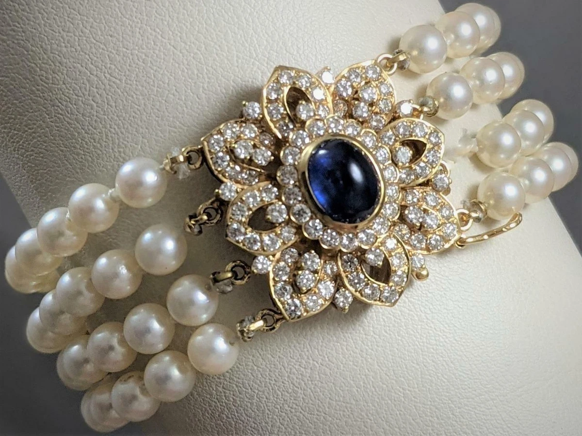 Akoya bracelet sales
