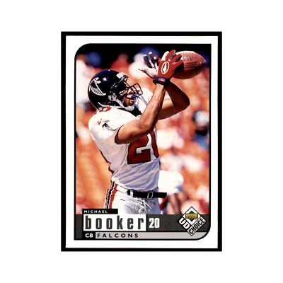 Michael Booker 1998 UD Choice #8 Football Cards Football Card NM