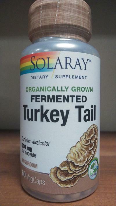 Turkey Tail Solaray Fermented 60 VegCaps 500mg 08/2020