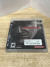 Meta Gear Solid 4 Mature 17 And Older Konami Play Station 3