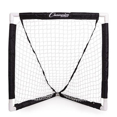 Champion Sports Mini 3' x 3' Lacrosse Goal - Black/White