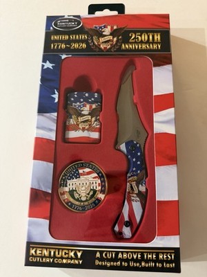 United States 250th Anniversary Knife Set