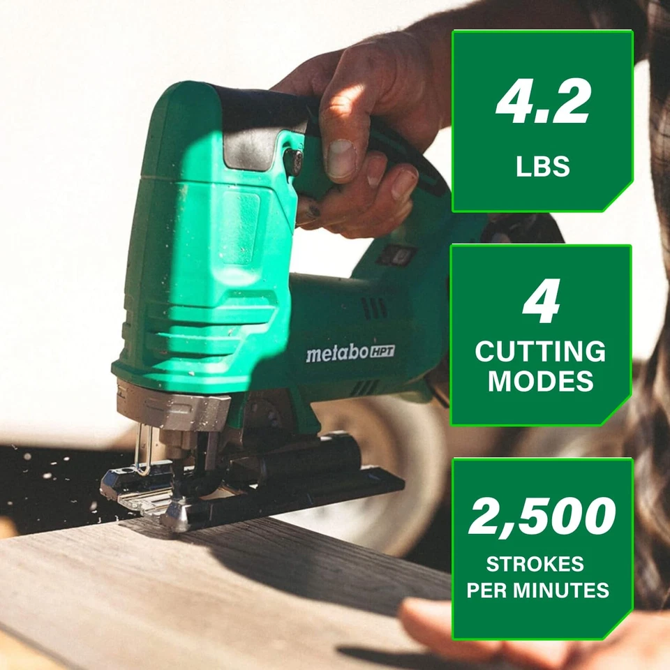 Sierra caladora inalámbrica de 18 V, diseño ligero a 4,2 libras, 2.500 tiempos por minuto... Foto 2 de 4