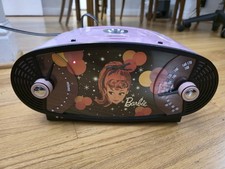 RARE Barbie Boombox AM/FM Radio CD Player Vintage 2002 Radio Works READ