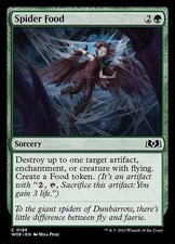 Spider Food - Wilds of Eldraine WOE - MTG - NM Magic - 186 C
