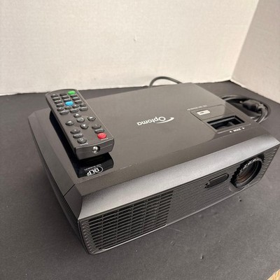 Optoma DLP projector,  Regulatory Number DAEXS2G. Tested