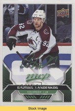 2020-21 Upper Deck MVP Green Script Gabriel Landeskog #6 READ kr0