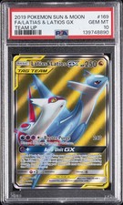 2019 POKEMON SUN & MOON TEAM UP #169 FULL ART/LATIAS & LATIOS GX PSA 10 on eBay
