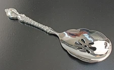 International Silver Co Sterling Handled DU BARRY Pierced Casserole Server
