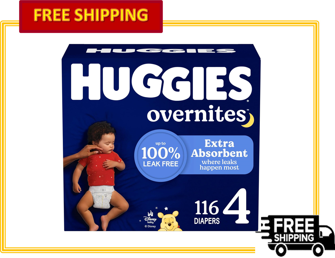 S All-night Protection & Comfort, Size 3 To 7