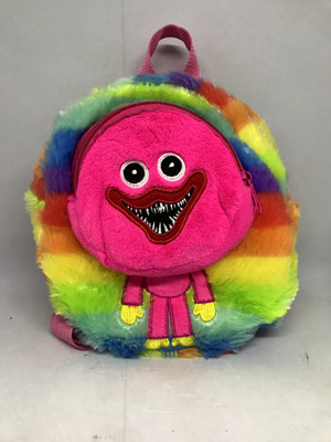 Poppy Playtime Kissy Missy Rainbow Backpack 8'' Tagless 