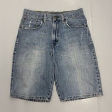 Vintage Y2k Levi's Blue Baggy Loose Fit Denim Jorts 31x11