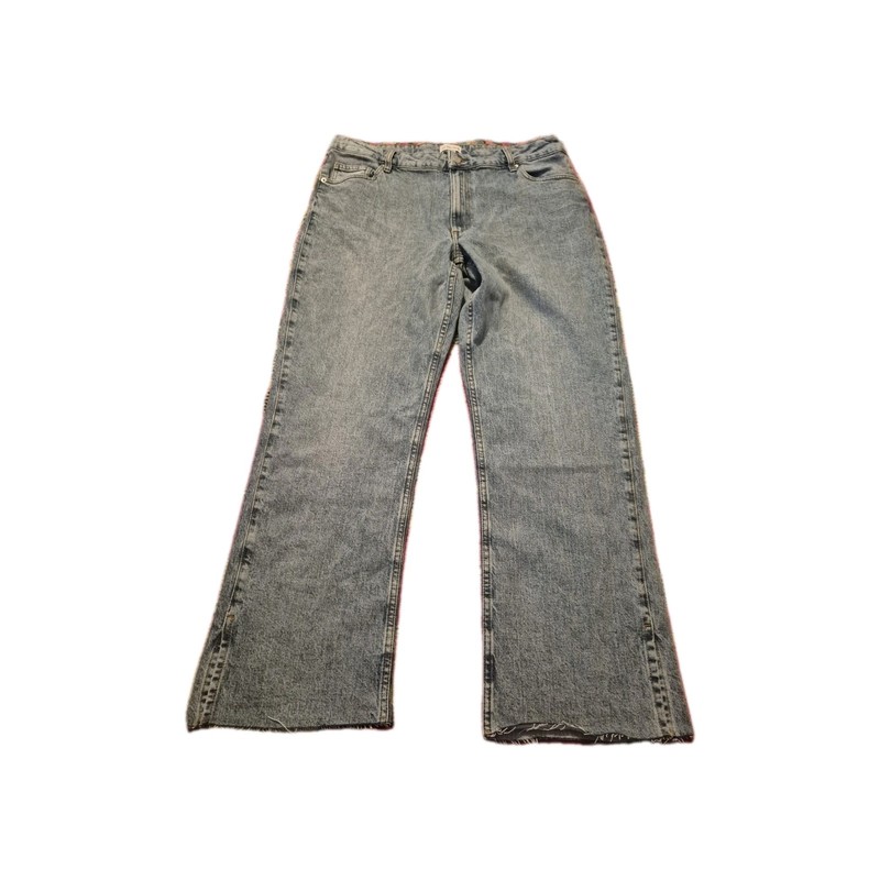 The  Drop womens 33 jeans loose baggy fit denim blue jeans pants comfy trendy