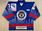 1990's Jääkissat Finland Suomi Hockey Game Worn Jersey #35 Super Rare Jersey