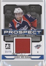 2014 ITG Draft Prospects Prospect Game Used Blue Jersey 23/75 Josh Ho-Sang 0v1