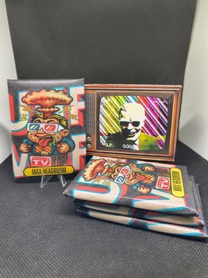 AS SEEN ON TV series 1 garbage pail kids fan set limited to 55 boxes 4 packs box