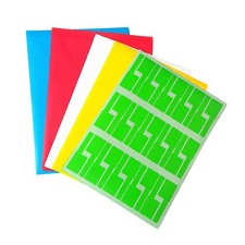 10 Pcs Wire Tags and Cable Markers Labeling Labels Creative Shape