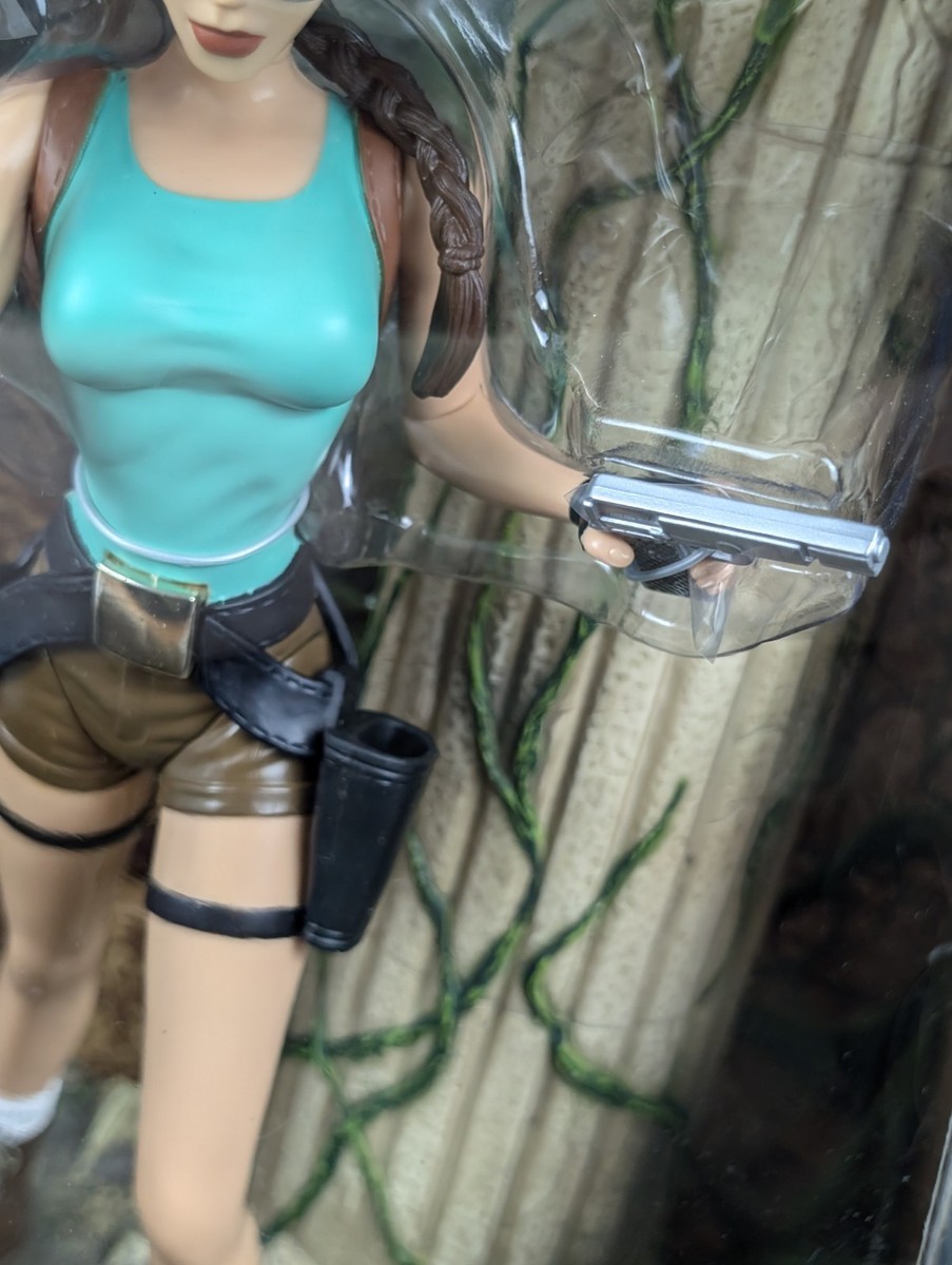 Playmates Tomb Raider Lara Croft フィギュア 1999 Playmates Tomb Raider Lara Croft In Jungle Suit Action