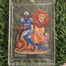 2023 Clearly Donruss Downtown Jahmyr Gibbs RC #12 Detroit Lions SSP Rookie 🔥🔥