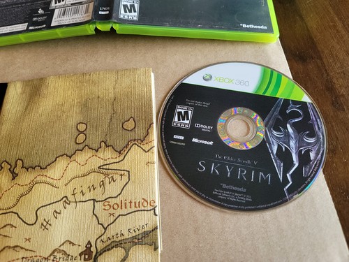 Elder Scrolls IV: Edición Oblivion of the Year + Skyrim (Xbox 360) Completo - Imagen 12 de 17