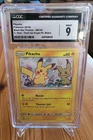 Pokemon TCG Sun & Moon Black Star Promo Holo Pikachu SM162 CGC 9