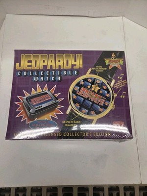 Jeopardy Collectible Watch Pop Culture Novelty Game Show Gamer New