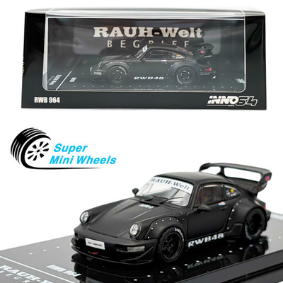 INNO64 1:64 RWB 964 Black Matt