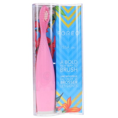 FOREO ISSA play Silicone Electric Toothbrush, Pearl Pink