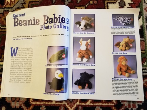 Beanie Collector Debut Issue 1997, & 2 Sets Of Series A Trading Cards - Picture 7 of 13