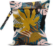 Wet Bag, Wet Dry Bag, Wet Bag for Swimsuit, Travel, Beach, Pool, Diapers, Dirty