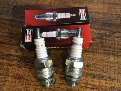 Champion Copper Plus 516 D16 Spark Plugs Lot of 2, New Spark Plug