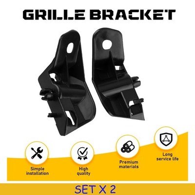 4PCS Grille Bracket Upper Bracket Spacer Left Right Fit Honda Civic 2022-2025
