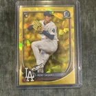 2025 Bowman Chrome Sapphire Roki Sasaki #12 (RC) Yellow Refractor 52/75
