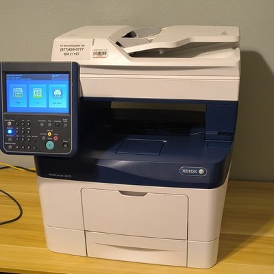 Xerox WorkCentre 3655i Laser All-In-One Printer Scanner Copier Fax Black & White