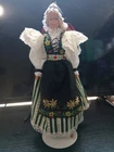 Vintage 1971 Mattel Malibu Barbie Doll in Polish Folk Costume Handmade Ethnic...