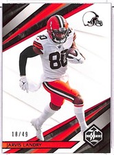 2021 Panini Limited Jarvis Landry #68 18/49 (em5)