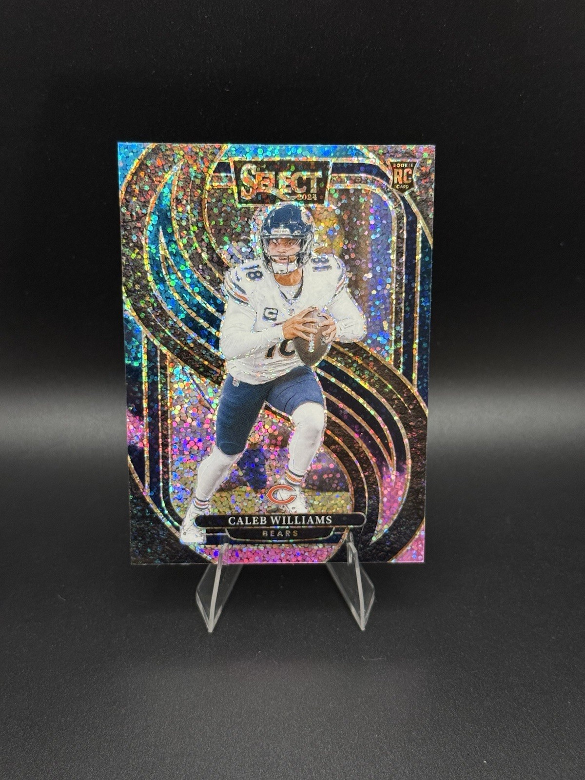 2024 Caleb Williams Select Cosmic Premier Level #114 Prizm Rookie RC SSP Bears