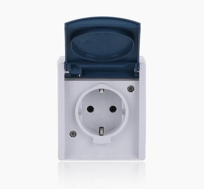 10x Busch Jaeger 20ew-53 Steckdose IP44