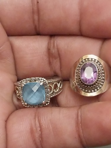 Sterling Silver 14k Rings