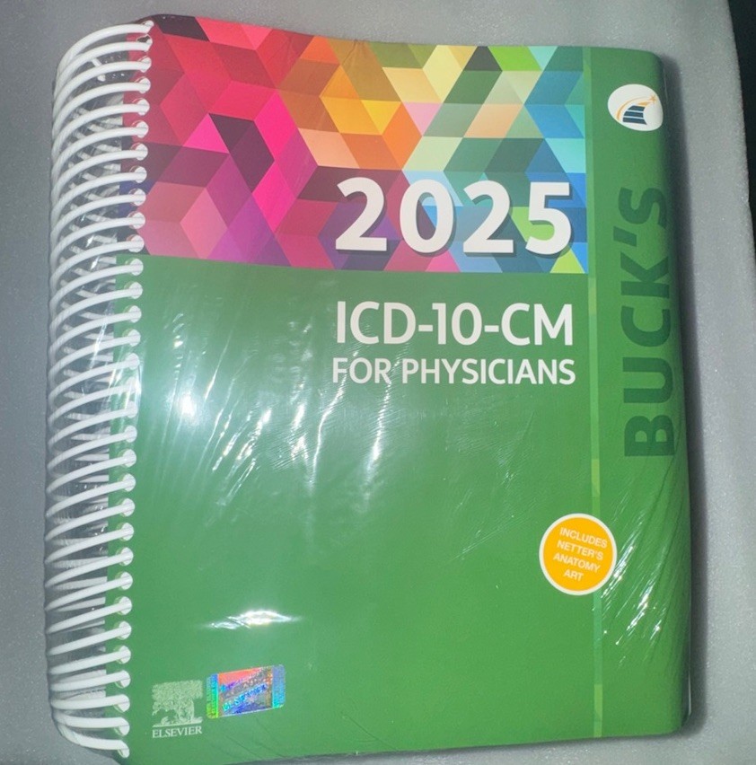 2025 ICD-10-CM Buck's Spiral-Bound Edition by Elsevier Inc & Koesterman